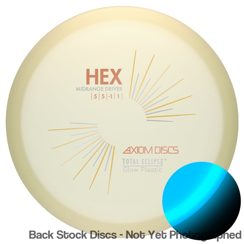 Axiom Total Eclipse Color Glow Hex Midrange (Stock Stamp) [Back Stock Inventory – Disc and Stamp Color WILL VARY]