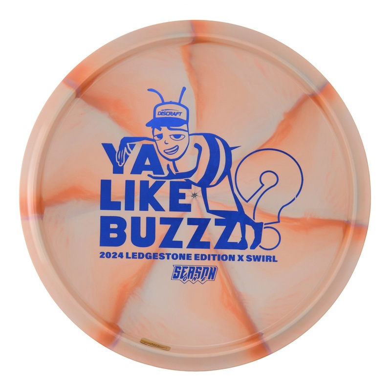 Discraft Buzzz – 2024 Ledgestone Season One X Swirl 177g | Style 0002