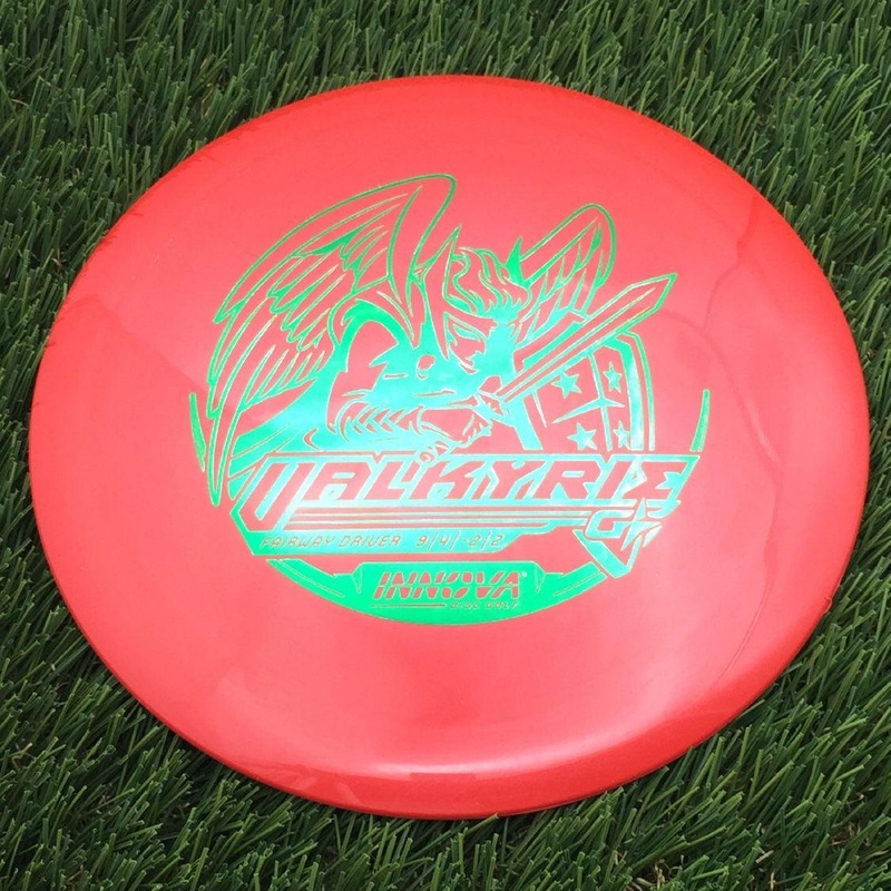 Innova Gstar Valkyrie with Burst Logo Stock Stamp – 175g – Solid Red