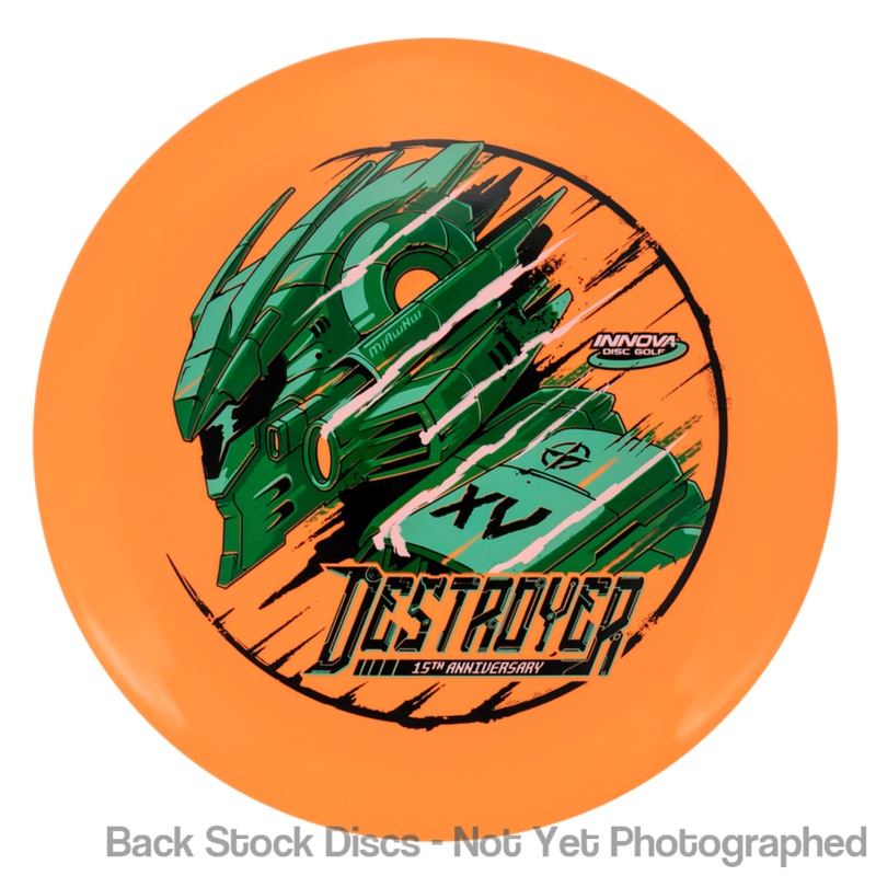 Innova Star Destroyer Distance Driver with 15 Year Commemorative Innfuse Stamp [Back Stock Inventory – Disc and Stamp Color WILL VARY]