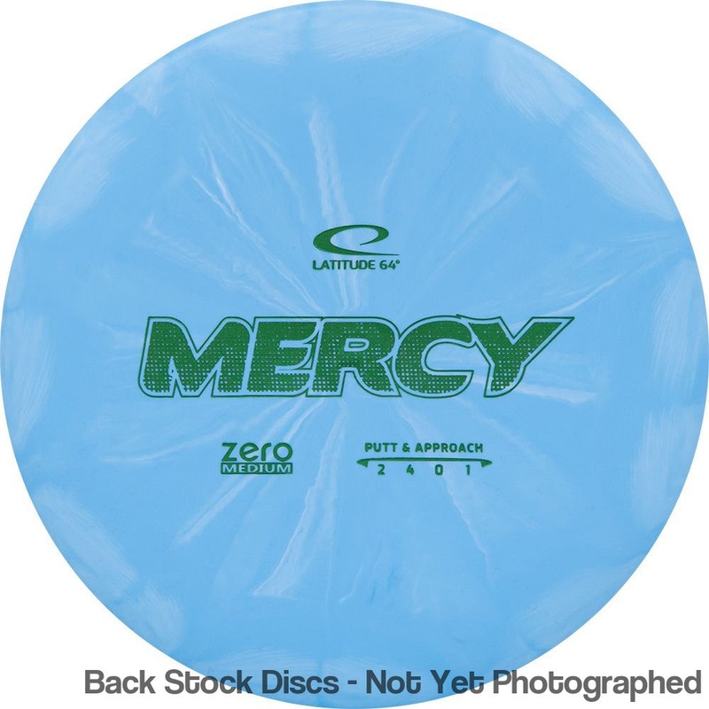 Latitude 64 Zero Line Medium Burst Mercy Putter (Stock Stamp) [Back Stock Inventory – Disc and Stamp Color WILL VARY]
