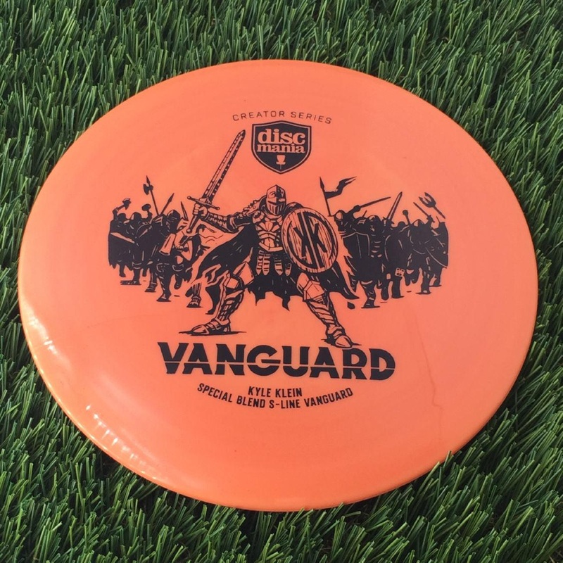 Discmania S-Line Special Blend Vanguard with Kyle Klein Creator Series – Army of Soldiers Stamp – 174g Orange