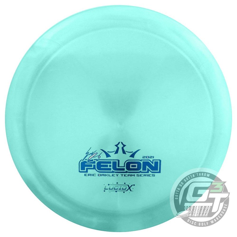 Dynamic Discs Limited Edition 2021 Team Series V1 Eric Oakley Glimmer Lucid-X Felon Fairway Driver Golf Disc
