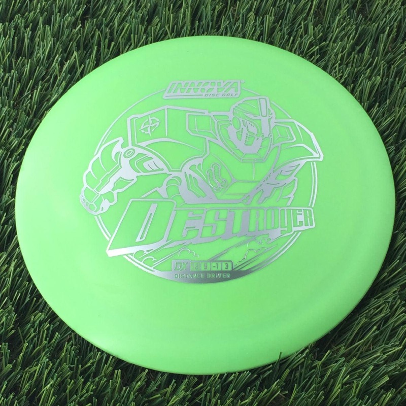 Innova DX Destroyer with Burst Logo Stock Stamp – 175g Green