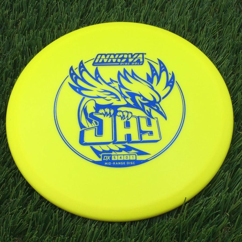 Innova DX Jay with Burst Logo Stock Stamp – 171g – Yellow