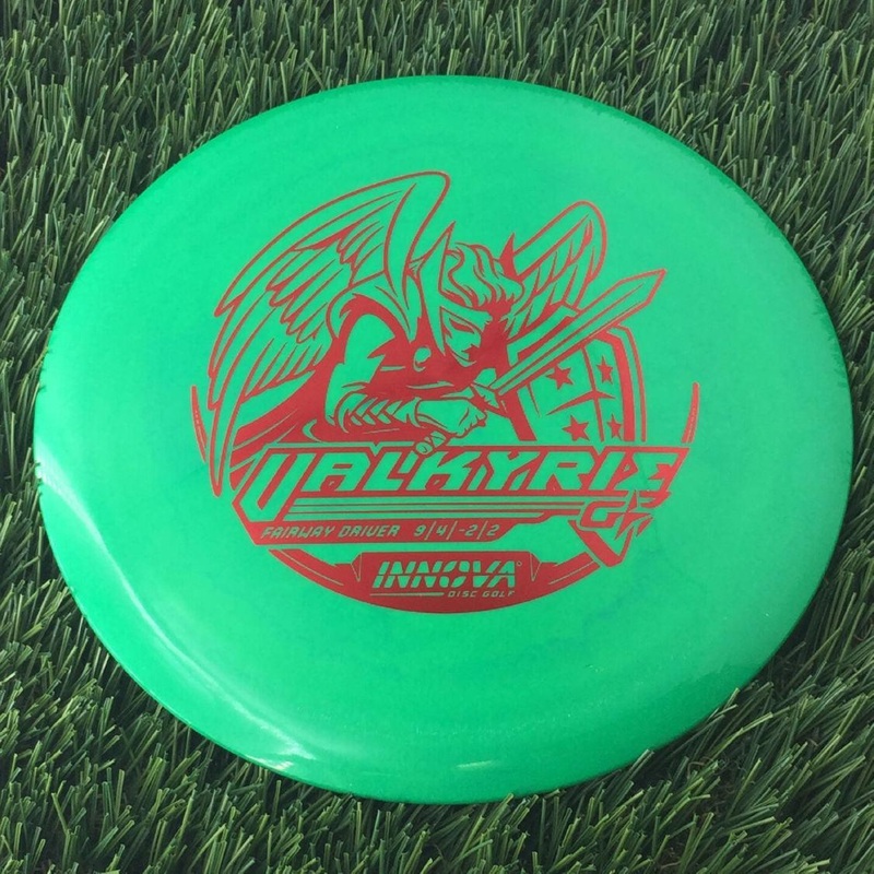 Innova Gstar Valkyrie with Burst Logo Stock Stamp – 163g – Solid Green
