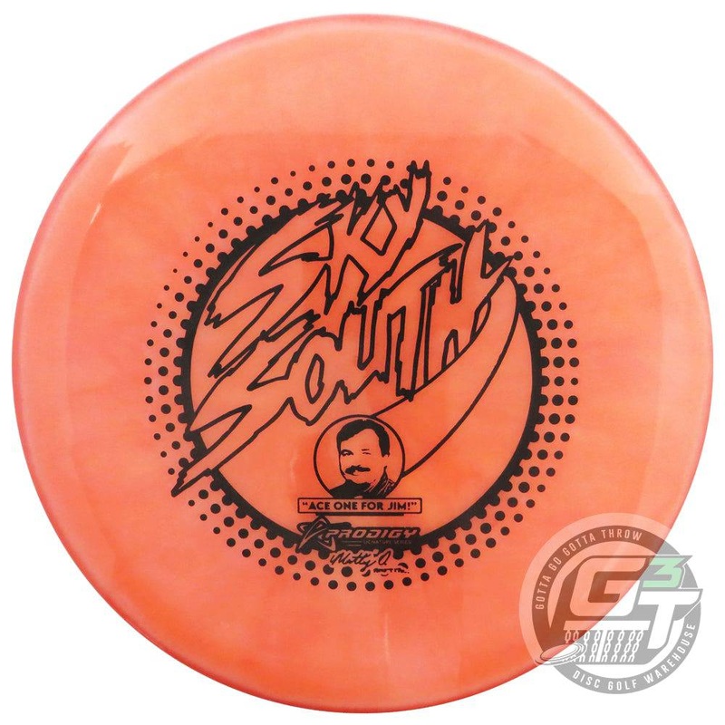 Prodigy Limited Edition 2020 Signature Series Matt Orum 750 Spectrum PA4 Putter Golf Disc