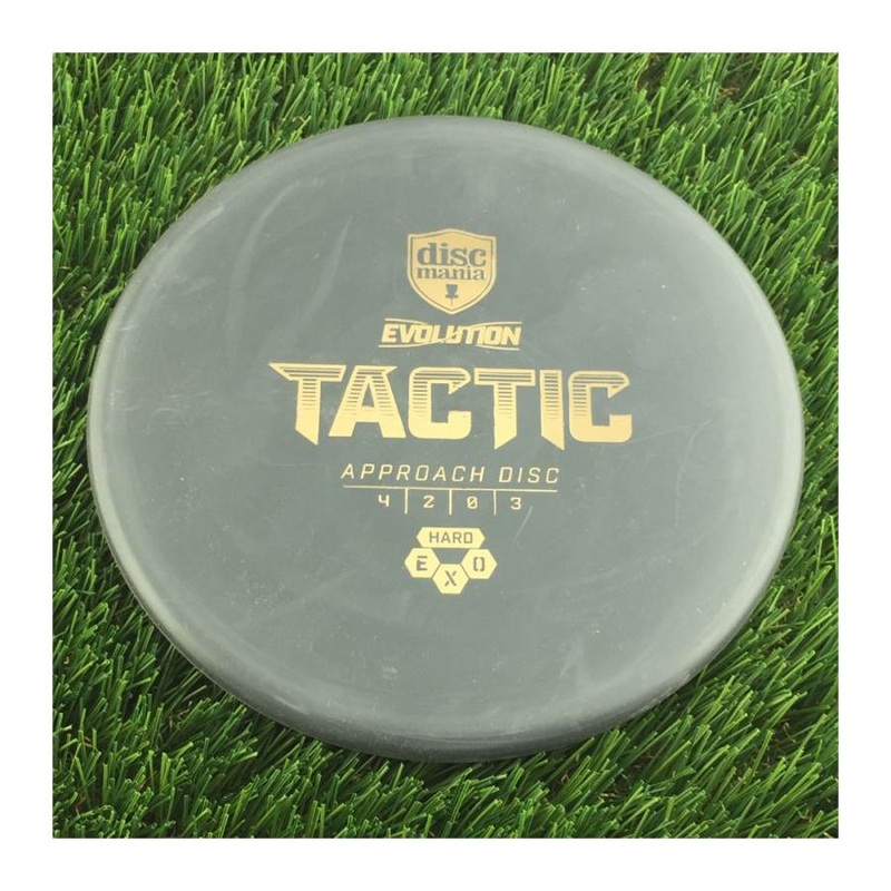 Discmania Evolution EXO Hard Tactic – 174g – Solid Black