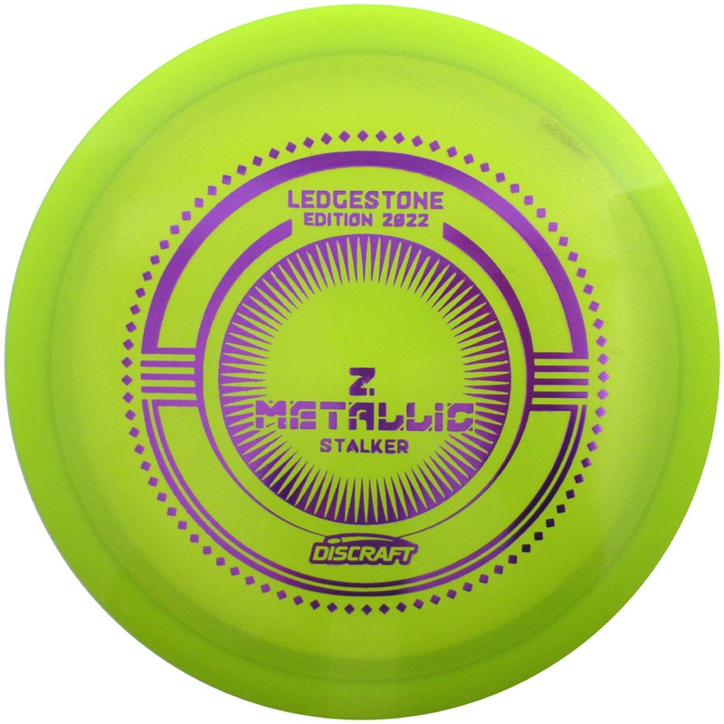 Discraft Limited Edition 2022 Ledgestone Open Metallic Elite Z Stalker Fairway Driver Golf Disc