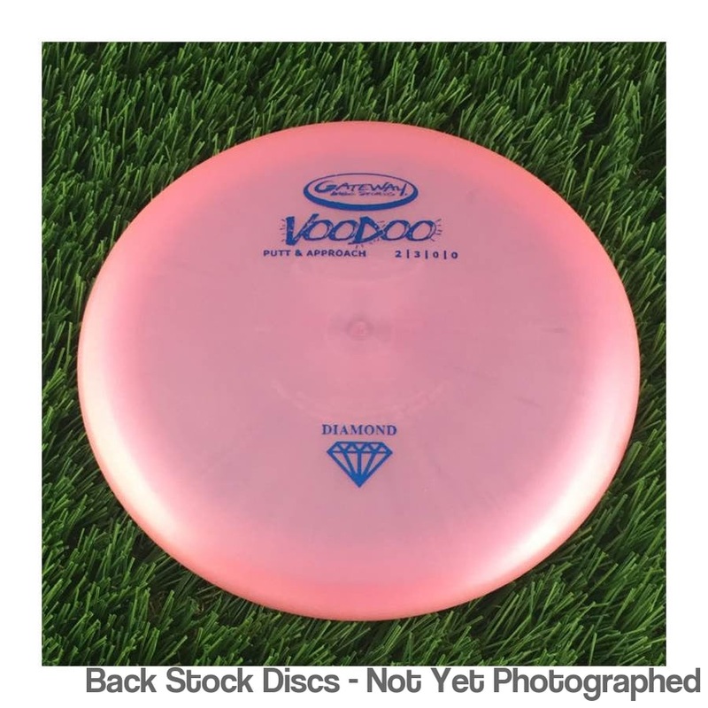 Gateway Diamond Voodoo Putter (Stock Stamp) [Back Stock Inventory – Disc and Stamp Color WILL VARY]