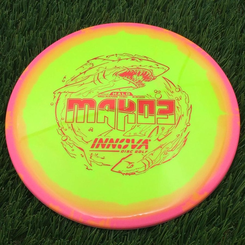 Innova Halo Star Mako3 with Burst Logo Stock Stamp – 173.3g – Pink