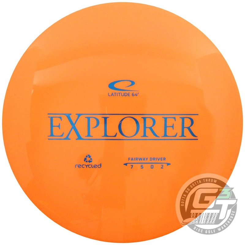 Latitude 64 Recycled Gold Explorer Fairway Driver Golf Disc