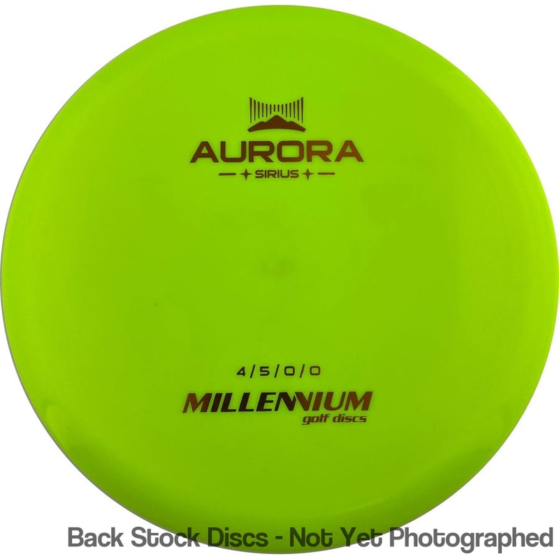 Millennium Sirius Aurora MS Midrange (Stock Stamp) [Back Stock Inventory – Disc and Stamp Color WILL VARY]