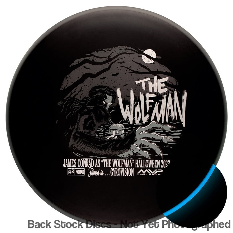 MVP Eclipse R2 Neutron Nomad Putter with 2023 James Conrad Halloween Special Edition by Green C Studio Stamp [Back Stock Inventory – Disc and Stamp Color WILL VARY]
