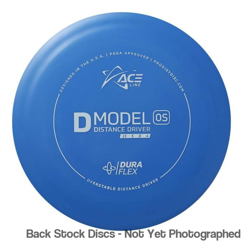 Prodigy Ace Line DuraFlex Color Glow D Model OS Distance Driver (Stock Stamp) [Back Stock Inventory – Disc and Stamp Color WILL VARY]