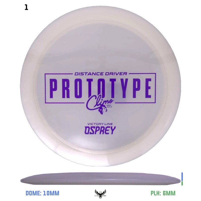 Climo Disc Golf Victory Line Osprey – Prototype