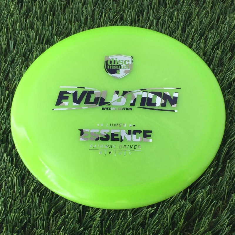 Discmania Evolution Color Lumen Glow Essence with Special Edition Stamp – 174g – Translucent Green