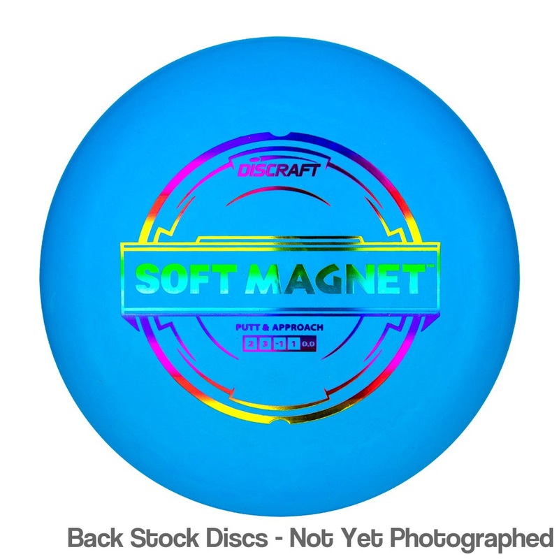 Discraft Putter Line Soft Magnet Putter (Stock Stamp) [Back Stock Inventory – Disc and Stamp Color WILL VARY]