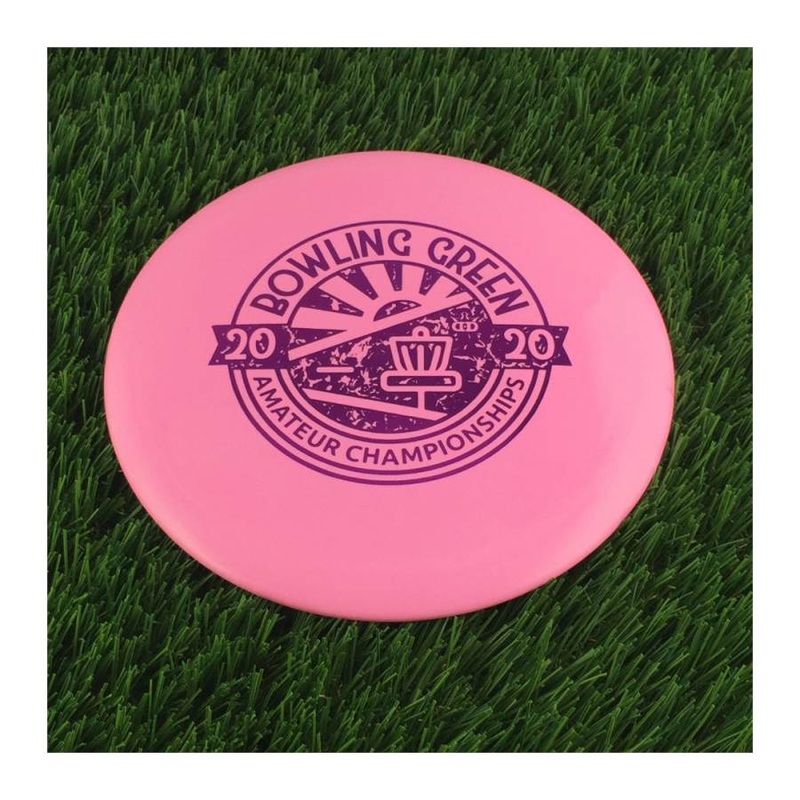 Dynamic Discs BioFuzion Sergeant with Bowling Green 2020 Amateur Championships Stamp – 171g – Solid Pink