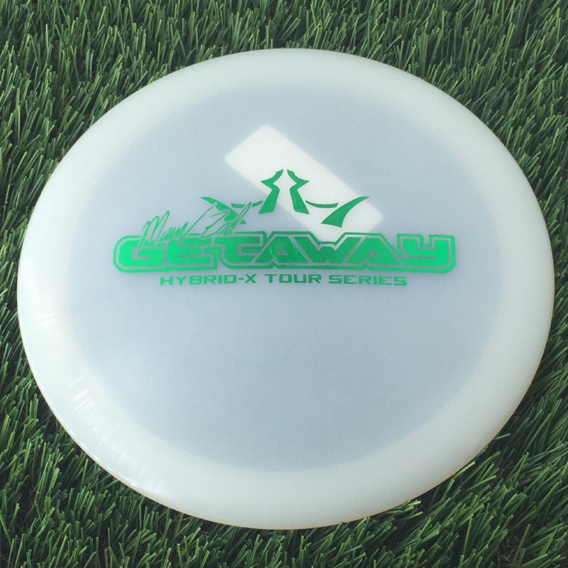 Dynamic Discs Hybrid X Getaway with Mason Ford Tour Series 2022 Stamp – 173g – Translucent White