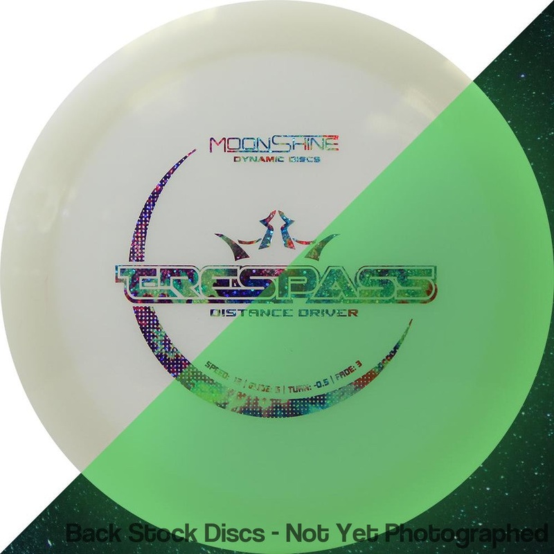 Dynamic Discs Lucid Moonshine Glow Trespass Distance Driver (Stock Stamp) [Back Stock Inventory – Disc and Stamp Color WILL VARY]