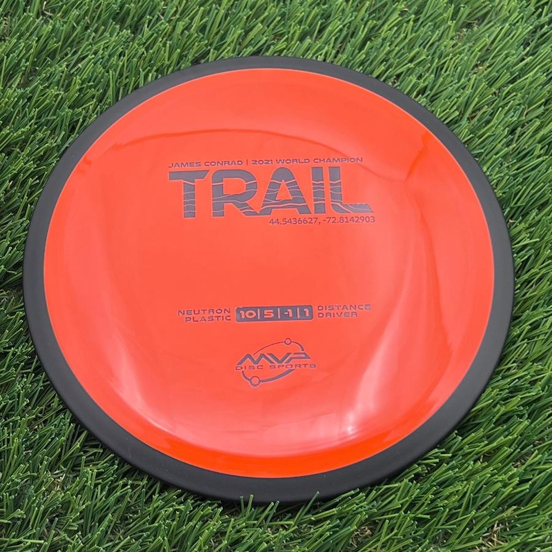 MVP Neutron Trail with James Conrad | 2021 World Champion | 37.7155474,-119.676854 Stamp – 169.48g – Orange
