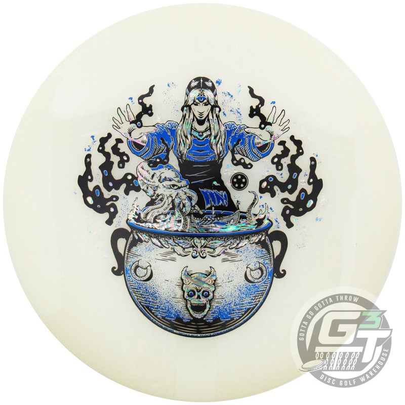 Westside Limited Edition Witch’s Brew Stamp Moonshine Glow VIP Maiden Putter Golf Disc