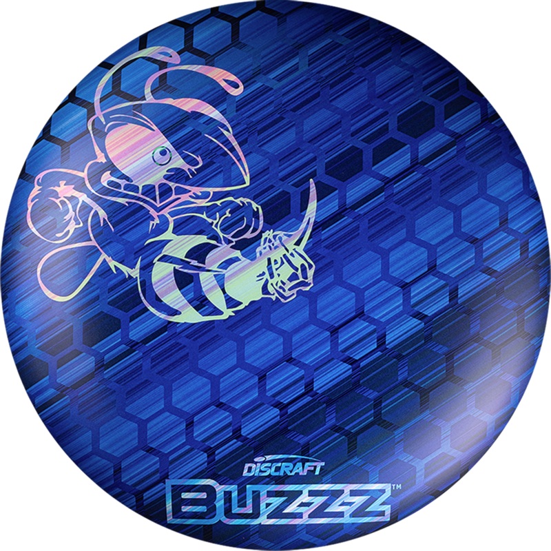 Discraft Full Foil SuperColor Honeycomb ESP Buzzz Midrange Golf Disc