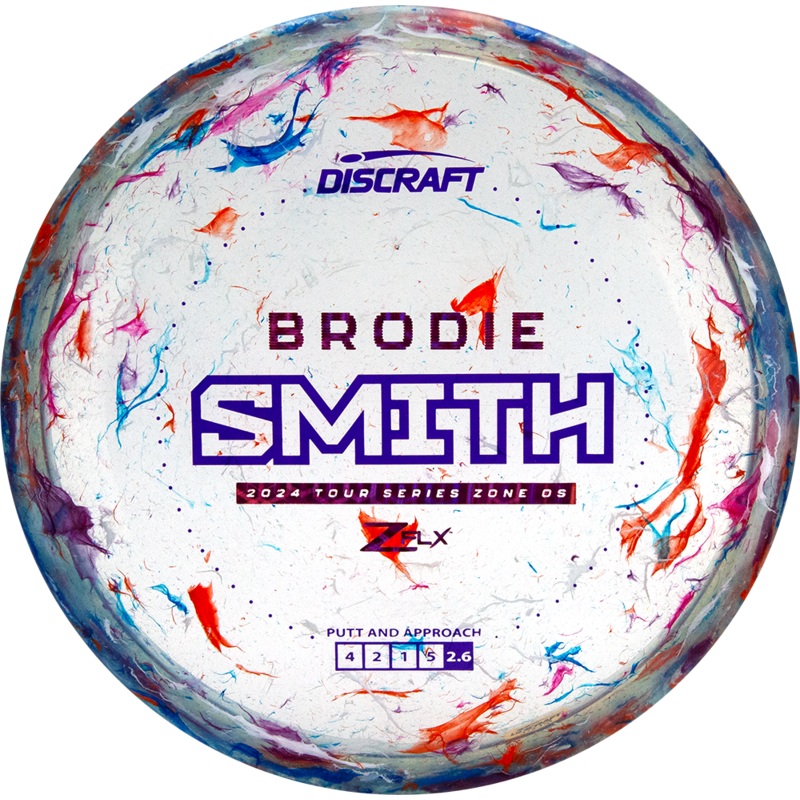 Discraft Z Flx Jawbreaker Zone OS Brodie Smith Tour Series 2024