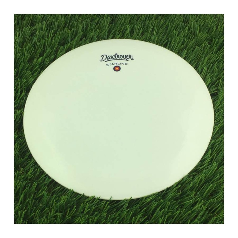 Disctroyer A-Soft Starling / Kuldnokk DD-13 with Mini Stamp – 175g – Solid Off White