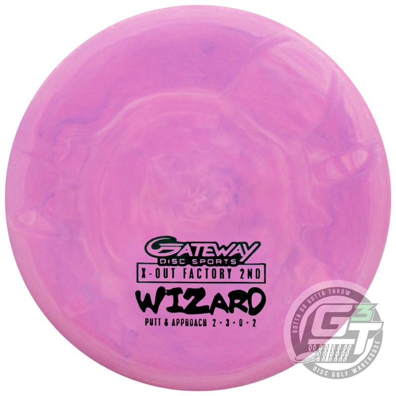 Gateway Factory Second Super Glow Super Stupid Soft Wizard Putter Golf Disc