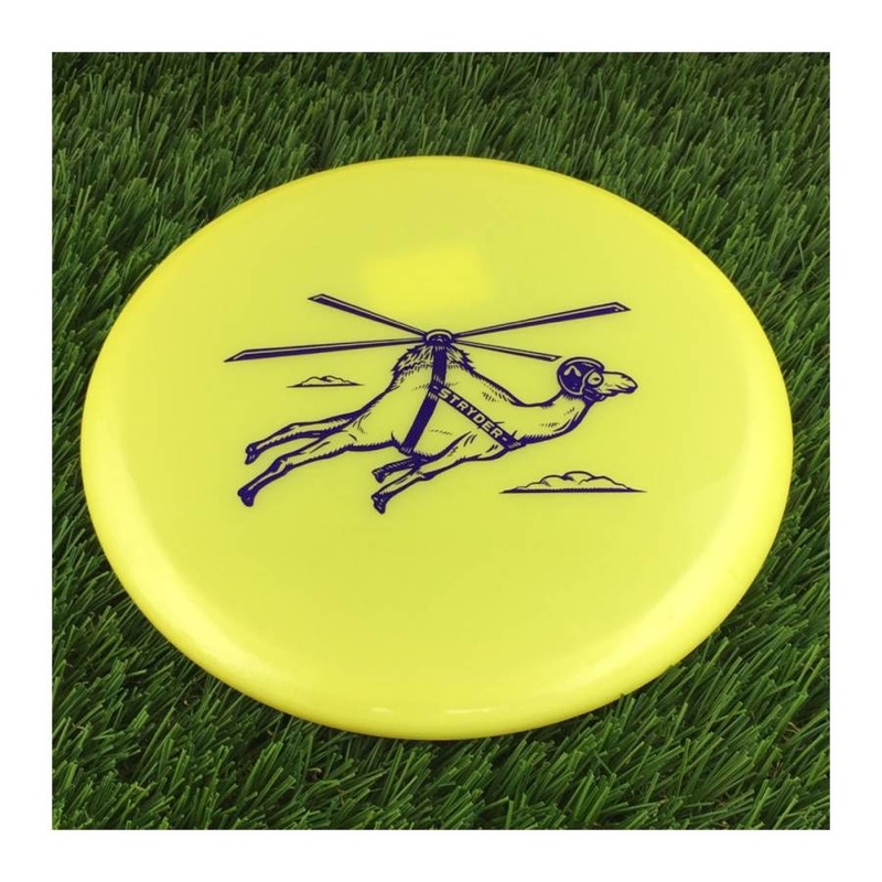 Prodigy 500 Stryder by Airborn with Copter Camel Proto Stamp Stamp – 178g – Solid Yellow