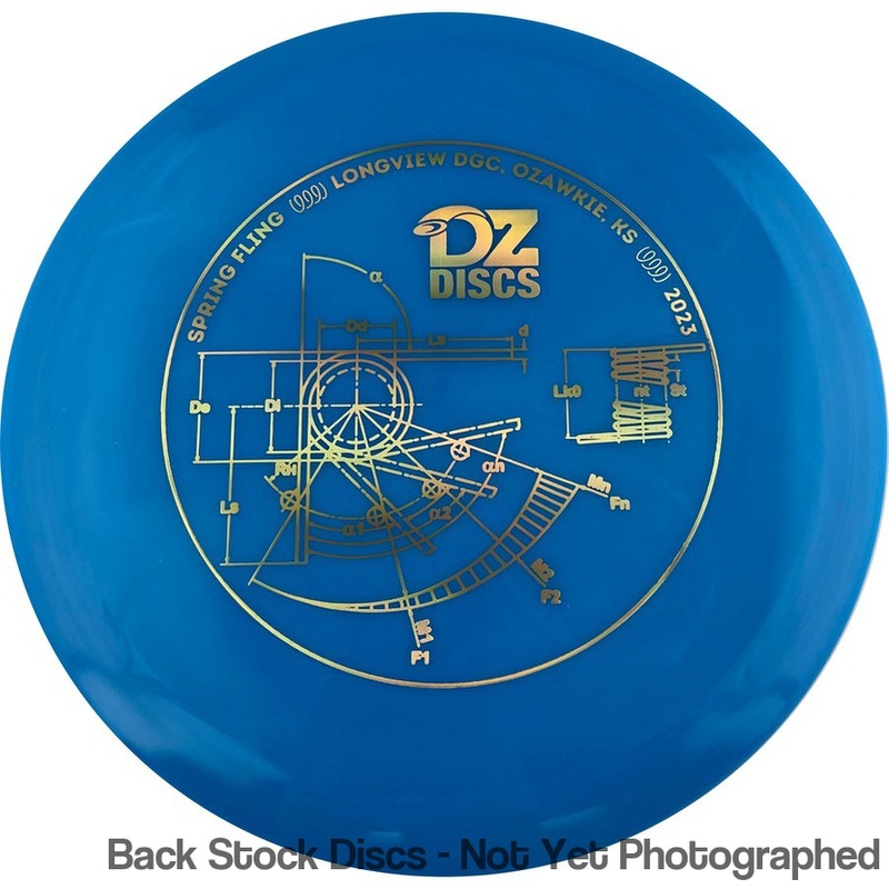 Westside Hybrid Gatekeeper Midrange with DZDiscs 2023 Spring Fling – Longview DGC – Ozawkie, KS Stamp [Back Stock Inventory – Disc and Stamp Color WILL VARY]