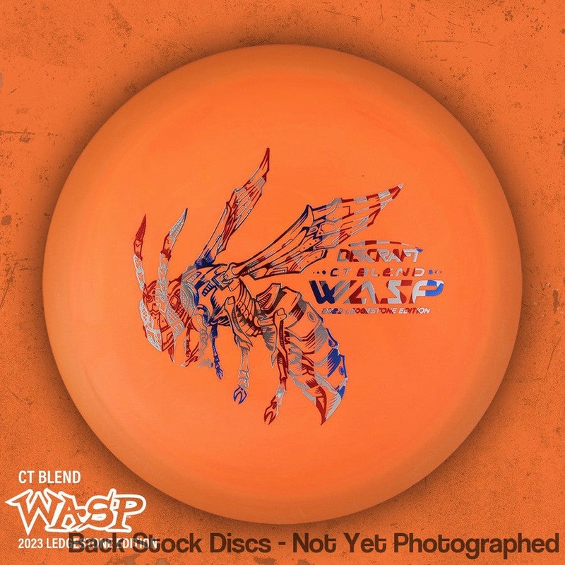 Discraft Crazy Tuff (CT) Blend Wasp Midrange with 2023 Ledgestone Edition – Wave 3 Stamp [Back Stock Inventory – Disc and Stamp Color WILL VARY]