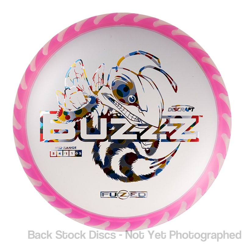 Discraft Elite Z FuZed Line with Saw Pattern Buzzz Midrange with Big Bee with Saw Blade – “Buzzzsaw” Stamp [Back Stock Inventory – Disc and Stamp Color WILL VARY]