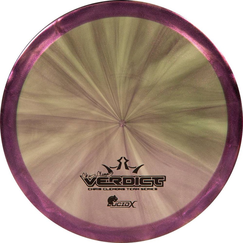 Dynamic Discs Limited Edition 2020 Team Series Chris Clemons Chameleon Lucid-X Verdict Midrange Golf Disc