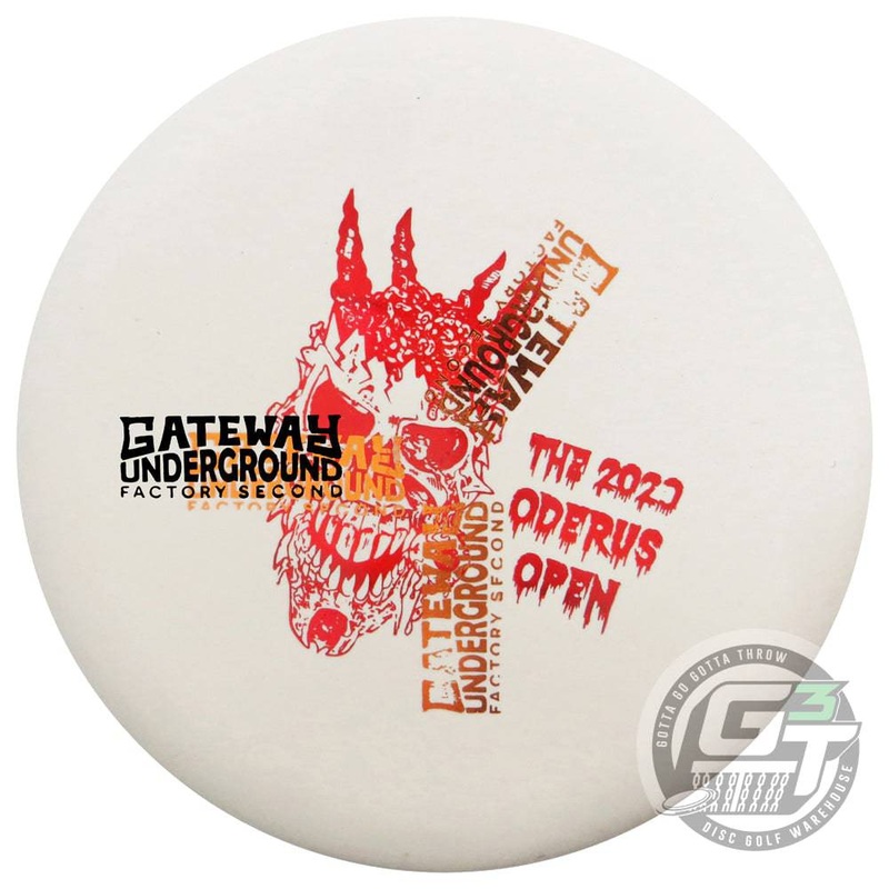 Gateway Factory Second Pure White Voodoo Putter Golf Disc