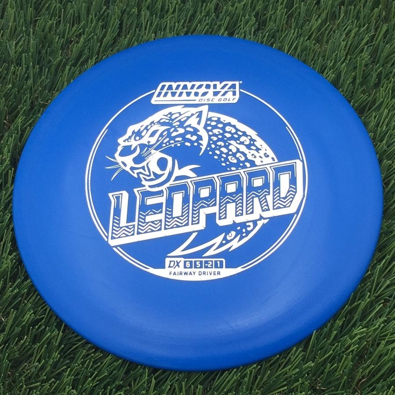 Innova DX Leopard with Burst Logo Stock Stamp – 136.6g – Blue