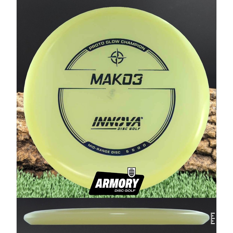 Innova Proto Glow Mako3  Midrange Disc
