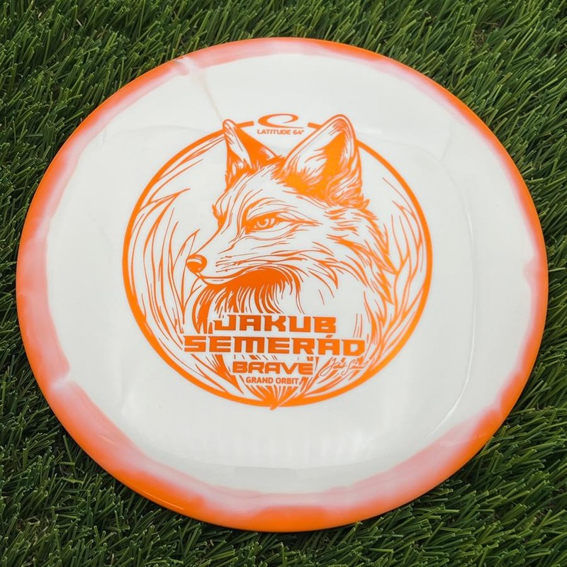 Latitude 64 Royal Grand Orbit Brave with Jakub Semerad Team Series 2025 Stamp – 176.42g – Orange