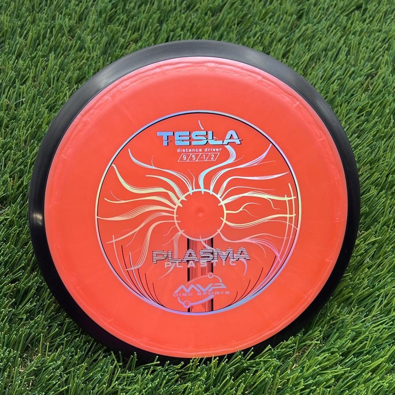 MVP Plasma Tesla with Globe Stock Stamp – 170.25g – Light Orange