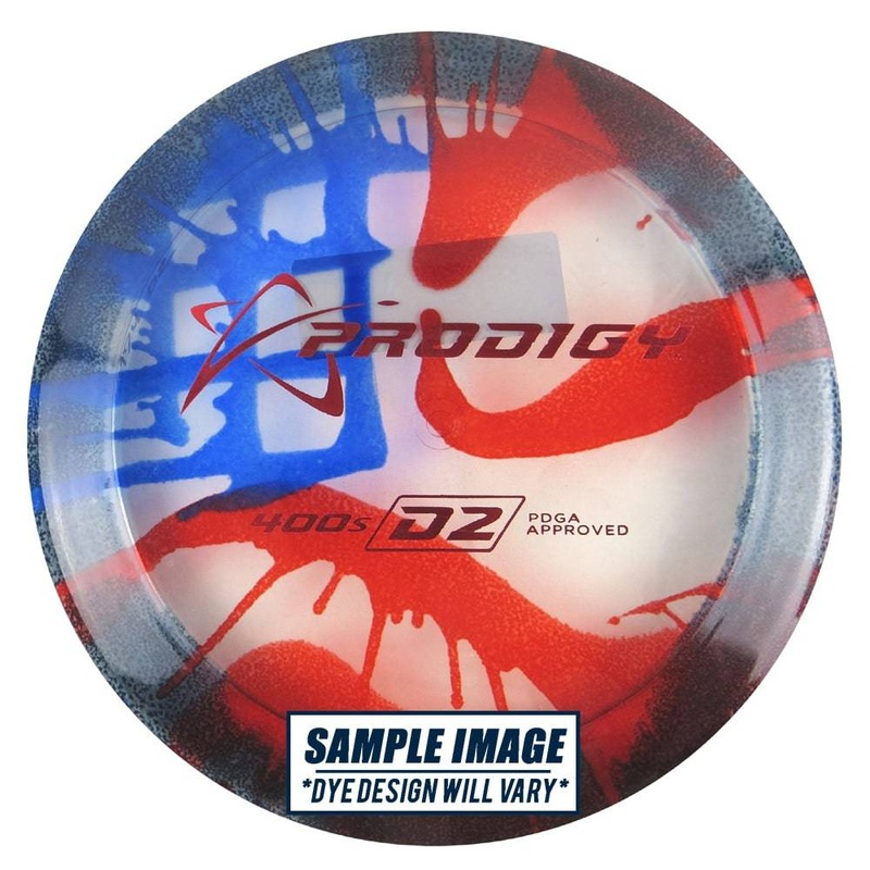 Prodigy Tie-Dye 400 Series D2 Distance Driver Golf Disc
