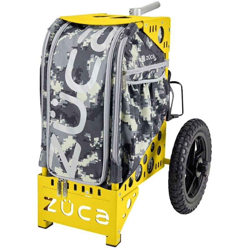 ZUCA Disc Golf Cart  Yellow