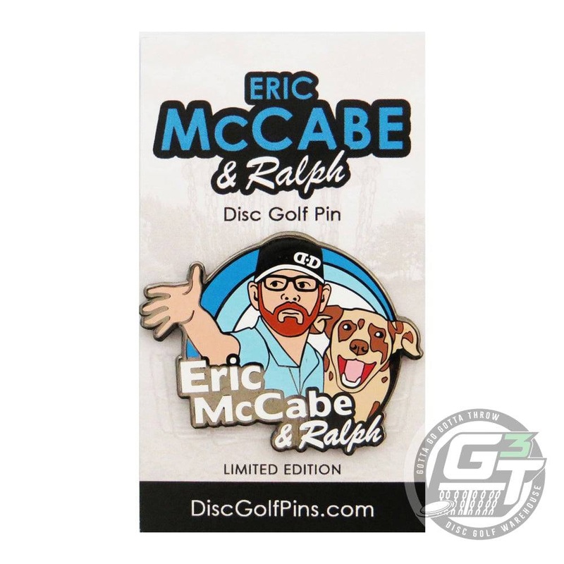 Disc Golf Pins Eric McCabe & Ralph Series 1 Enamel Disc Golf Pin