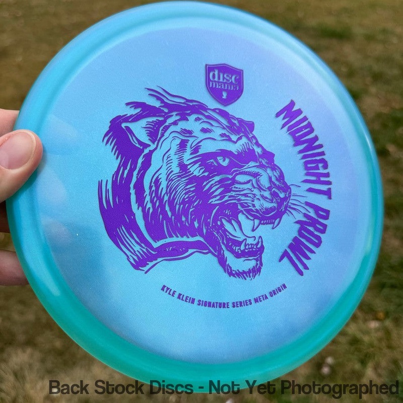 Discmania Evolution Meta Origin Midrange with Midnight Prowl – Kyle Klein Signature Series Stamp [Back Stock Inventory – Disc and Stamp Color WILL VARY]