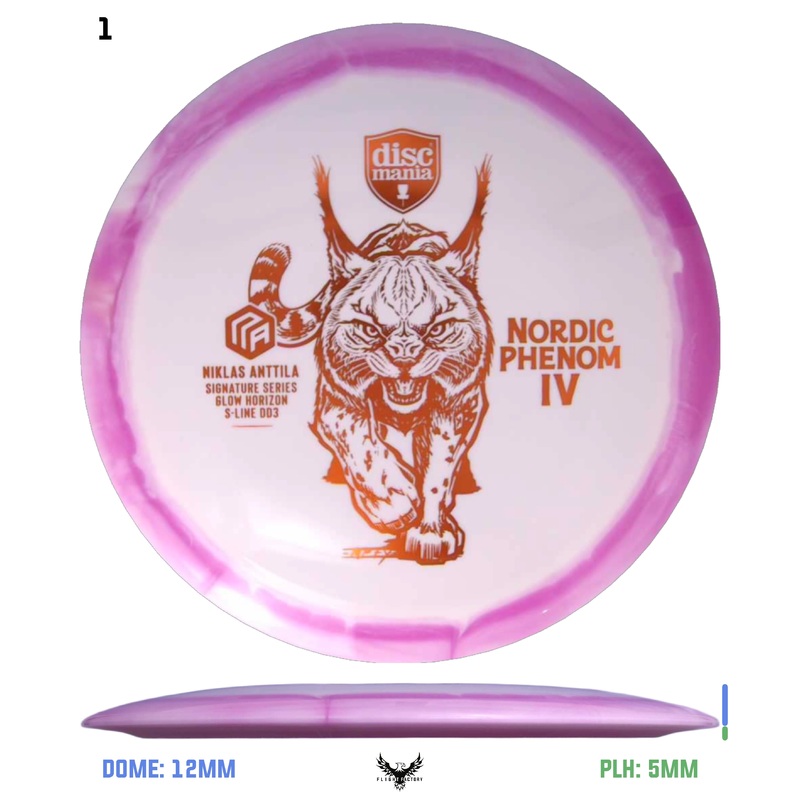 Discmania Nordic Phenom 4 Niklas Anttila Signature Series Glow Horizon S-Line DD3