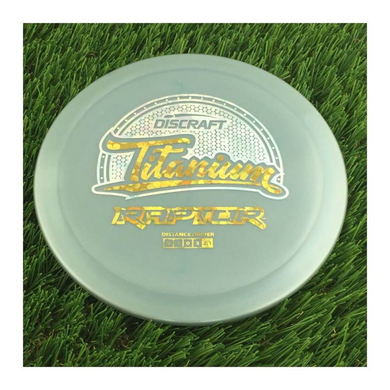 Discraft Titanium Raptor – 174g – Solid Grey