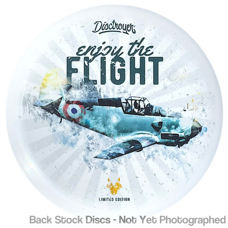 Disctroyer A-Medium Stork / Toonekurg FD-8 Fairway Driver with Limited Edition Aviation Stamp [Back Stock Inventory – Disc and Stamp Color WILL VARY]