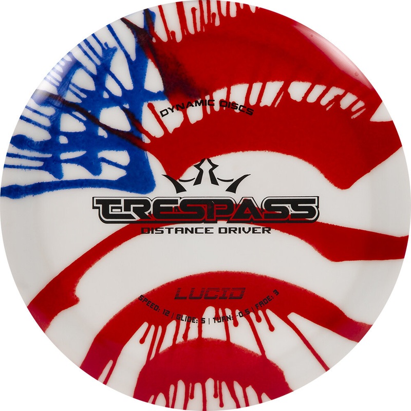 Dynamic Discs Lucid Trespass – MyDye American Flag