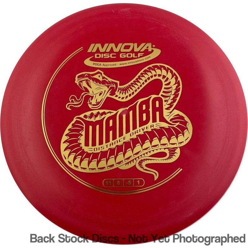 Innova DX Mamba Distance Driver (Stock Stamp) [Back Stock Inventory – Disc and Stamp Color WILL VARY]